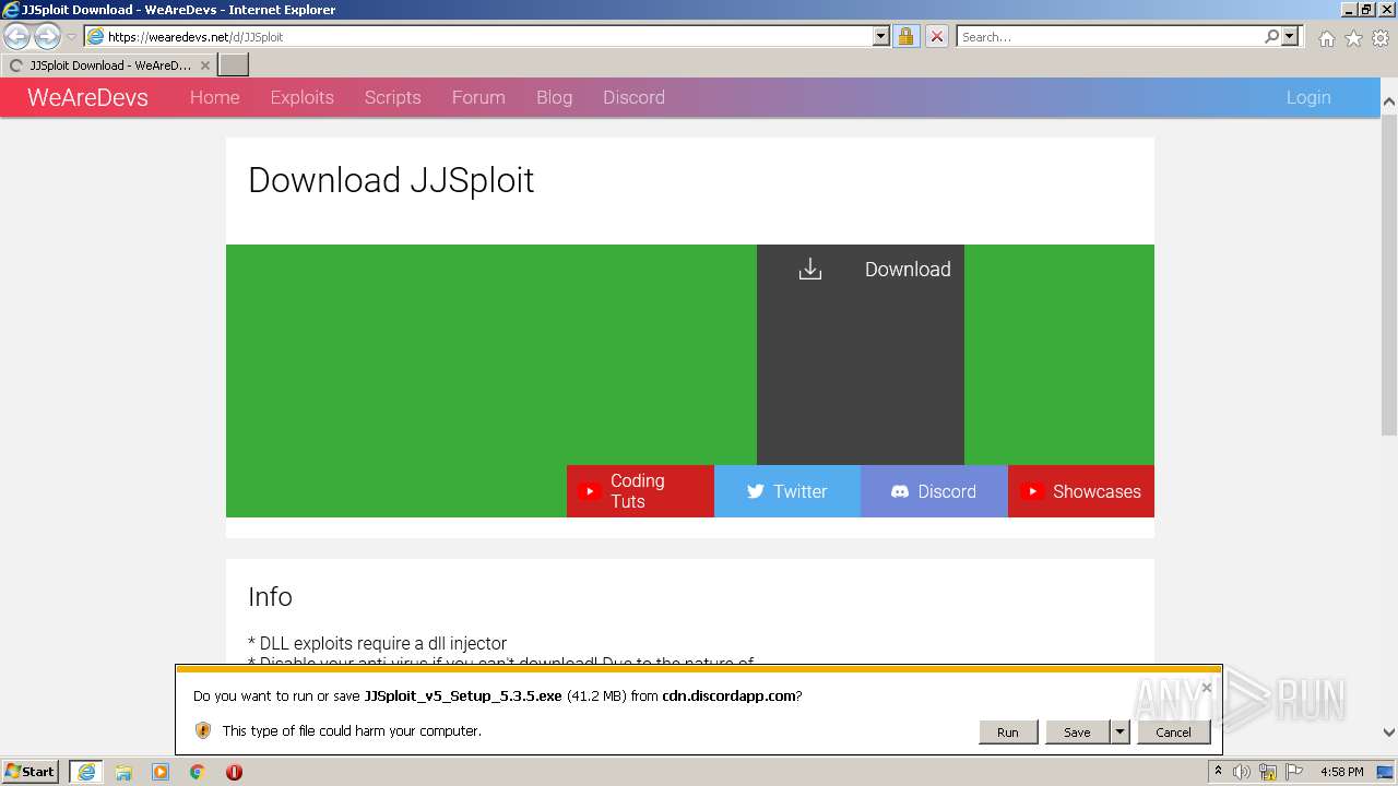 showing how to get jjsploit and how to use it 