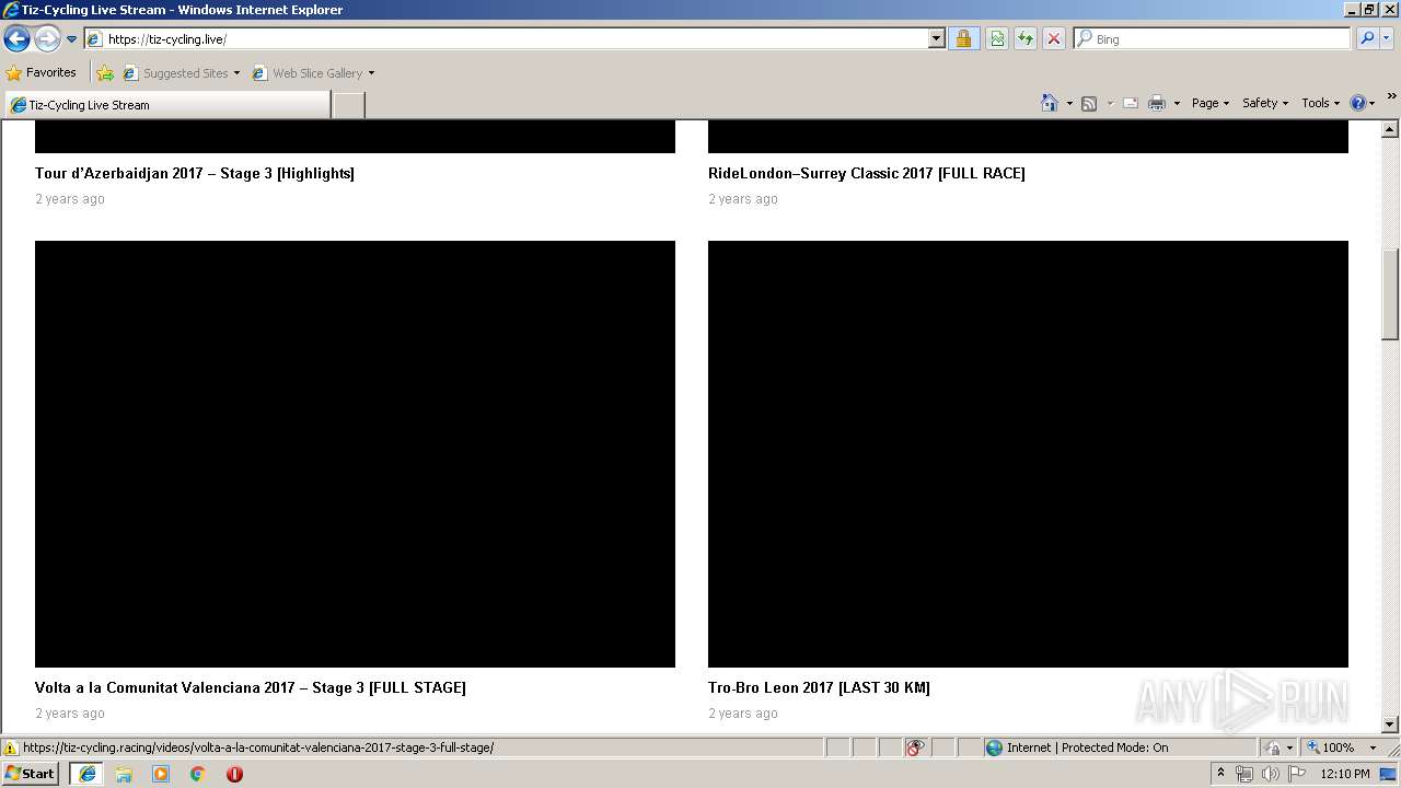 Malware analysis http tiz cycling.live Malicious activity