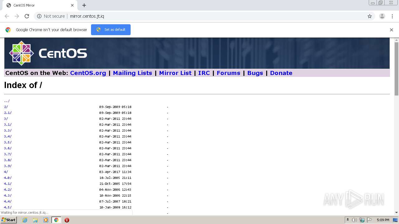 Http Mirror Centos Jt Iq Any Run Free Malware Sandbox Online