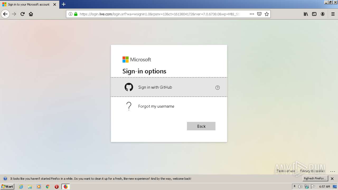 Malware analysis https://login.live.com/login.srf?wa=wsignin1.0&rpsnv ...