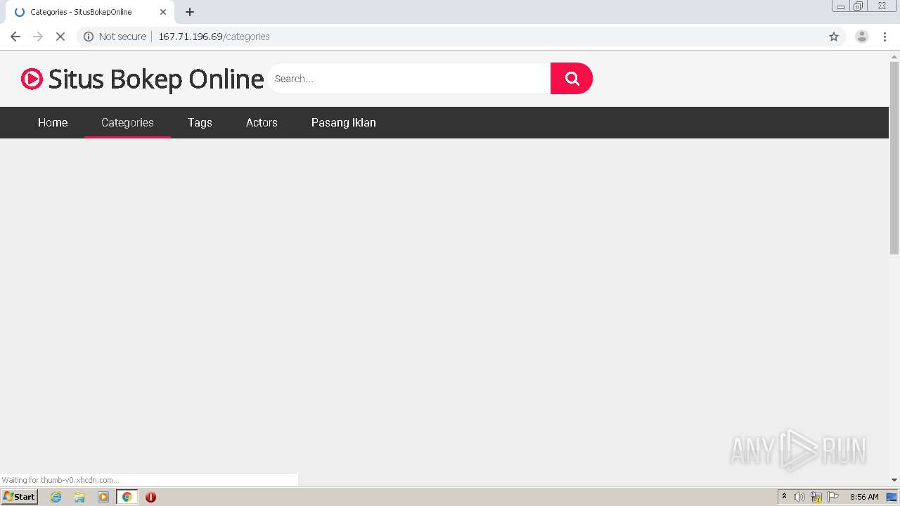 Malware analysis http:167.71.196.69bokep-jilbab No threats detected |  ANY.RUN - Malware Sandbox Online