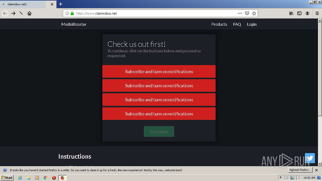 Https Www Claimrobux Net Any Run Free Malware Sandbox Online - claimrobux