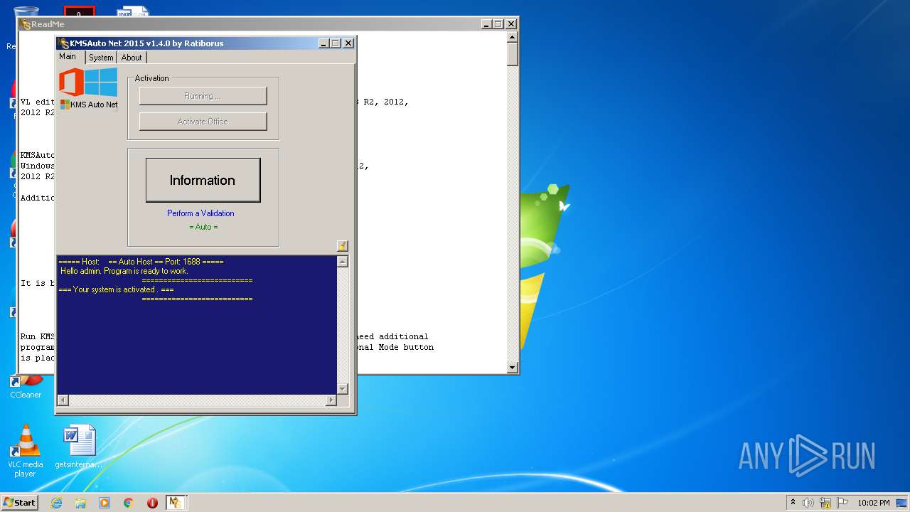 Malware analysis KMSAuto.exe Malicious activity | ANY.RUN - Malware Sandbox  Online
