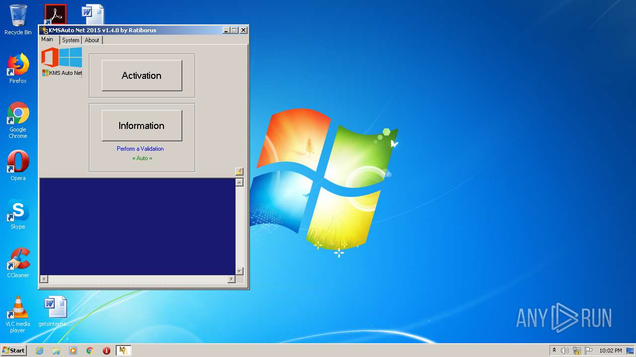 Malware analysis KMSAuto.exe Malicious activity | ANY.RUN - Malware Sandbox  Online