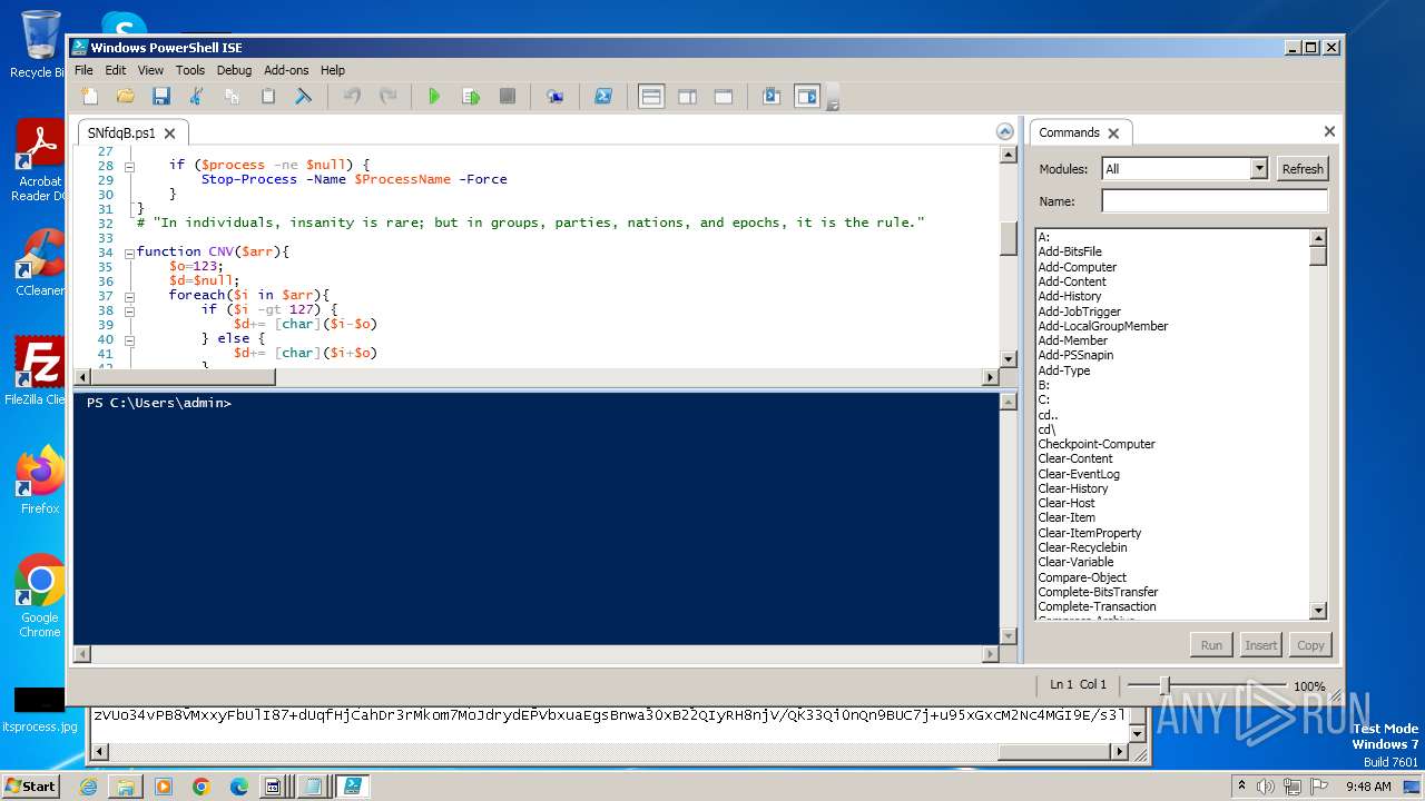 Malware analysis
