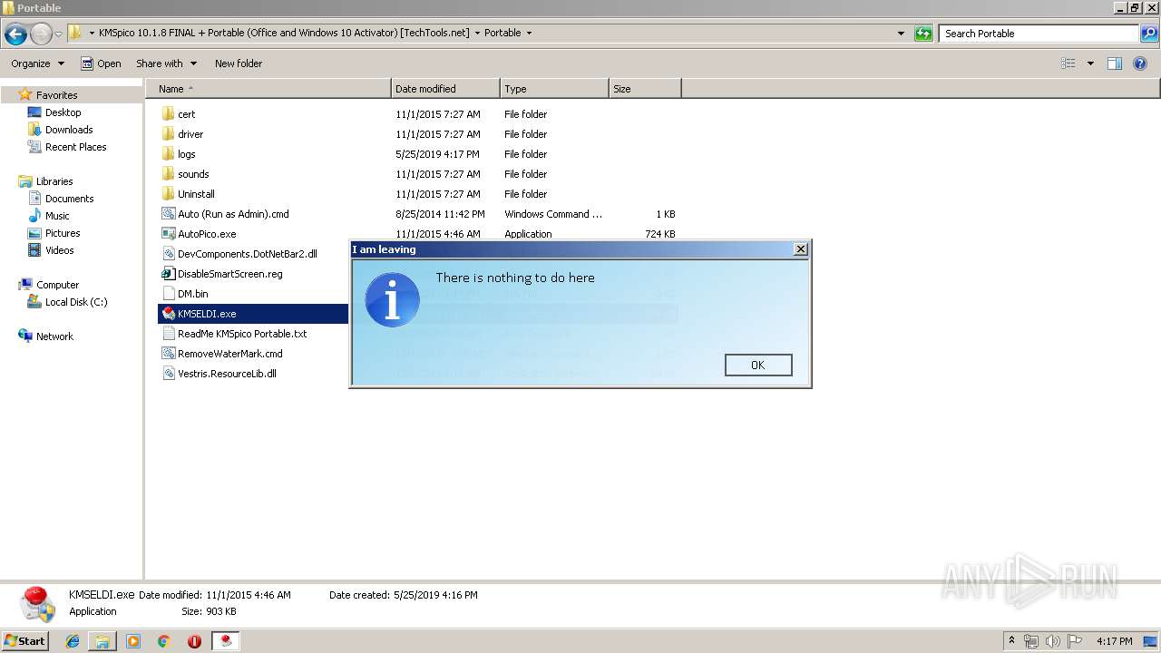 Malware analysis KMSpico 10.1.8 FINAL + Portable (Office and Windows 10 ...