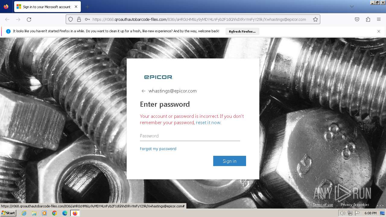 Malware analysis r20.rs6.net/tn.jsp?f