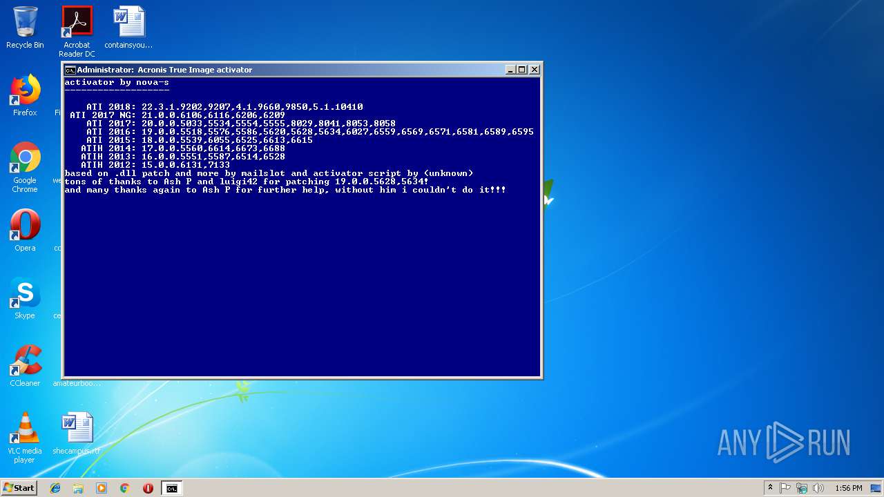acronis activation nova acronis activation nova