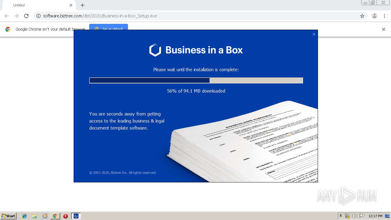 Business In A Box Setup