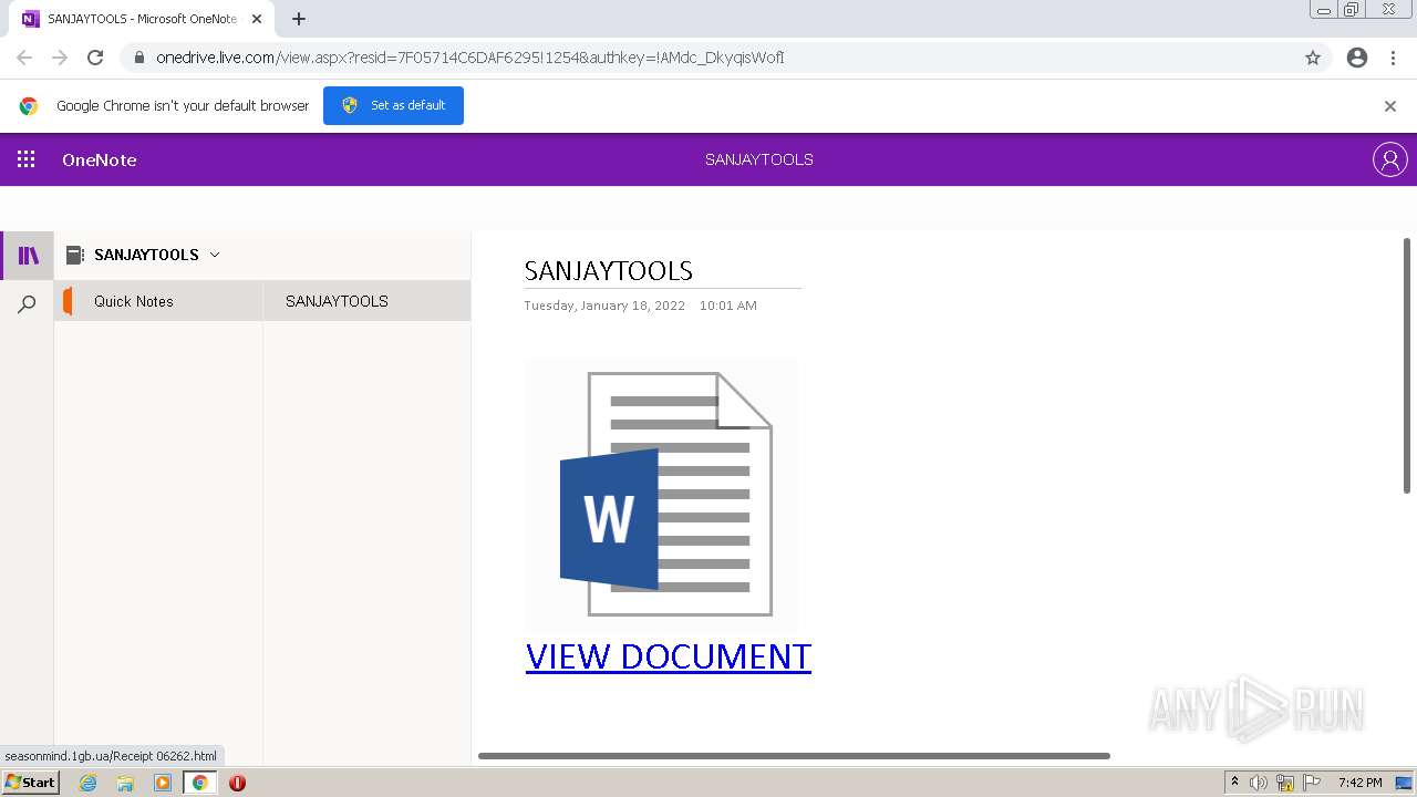 Malware analysis https://1drv.ms/u/s!ApVir21McQV_iWbHXPw5MqorFqHy?e ...