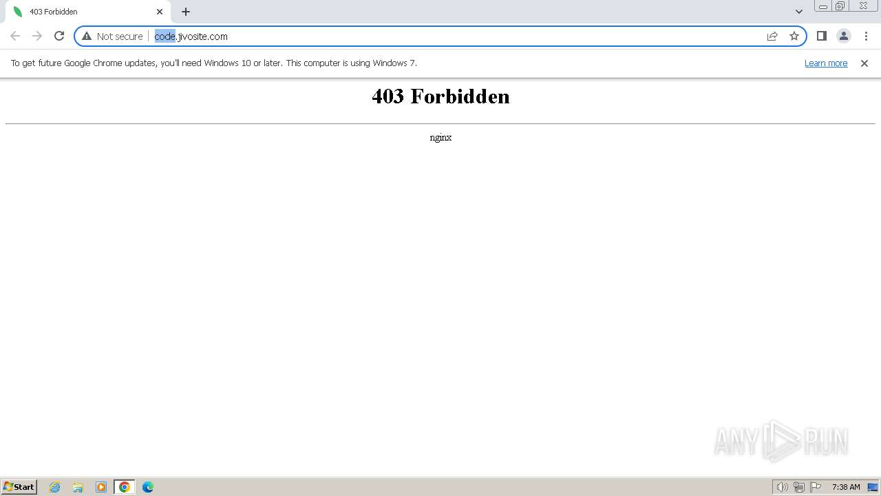 Malware analysis Malicious activity ANY.RUN