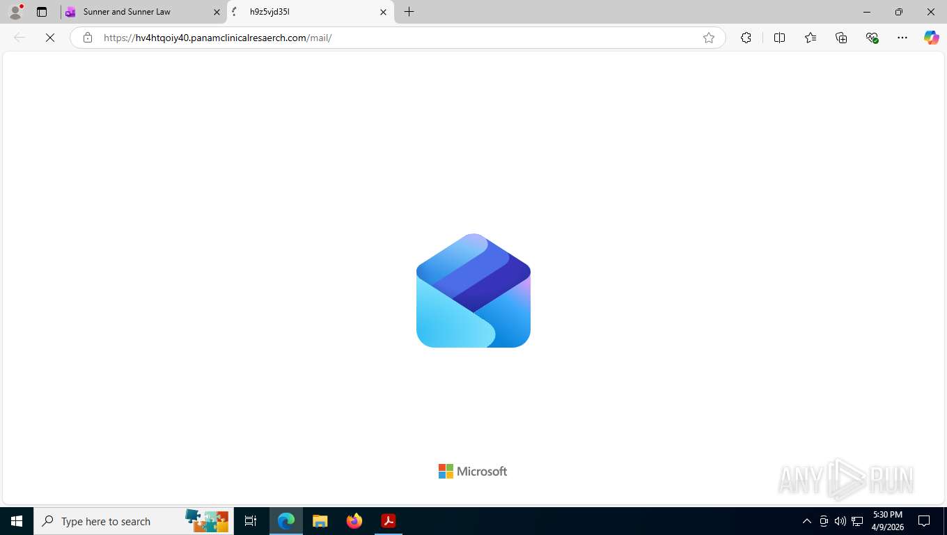 Malware analysis Sunner and Sunner Law_protected.pdf Malicious activity ...