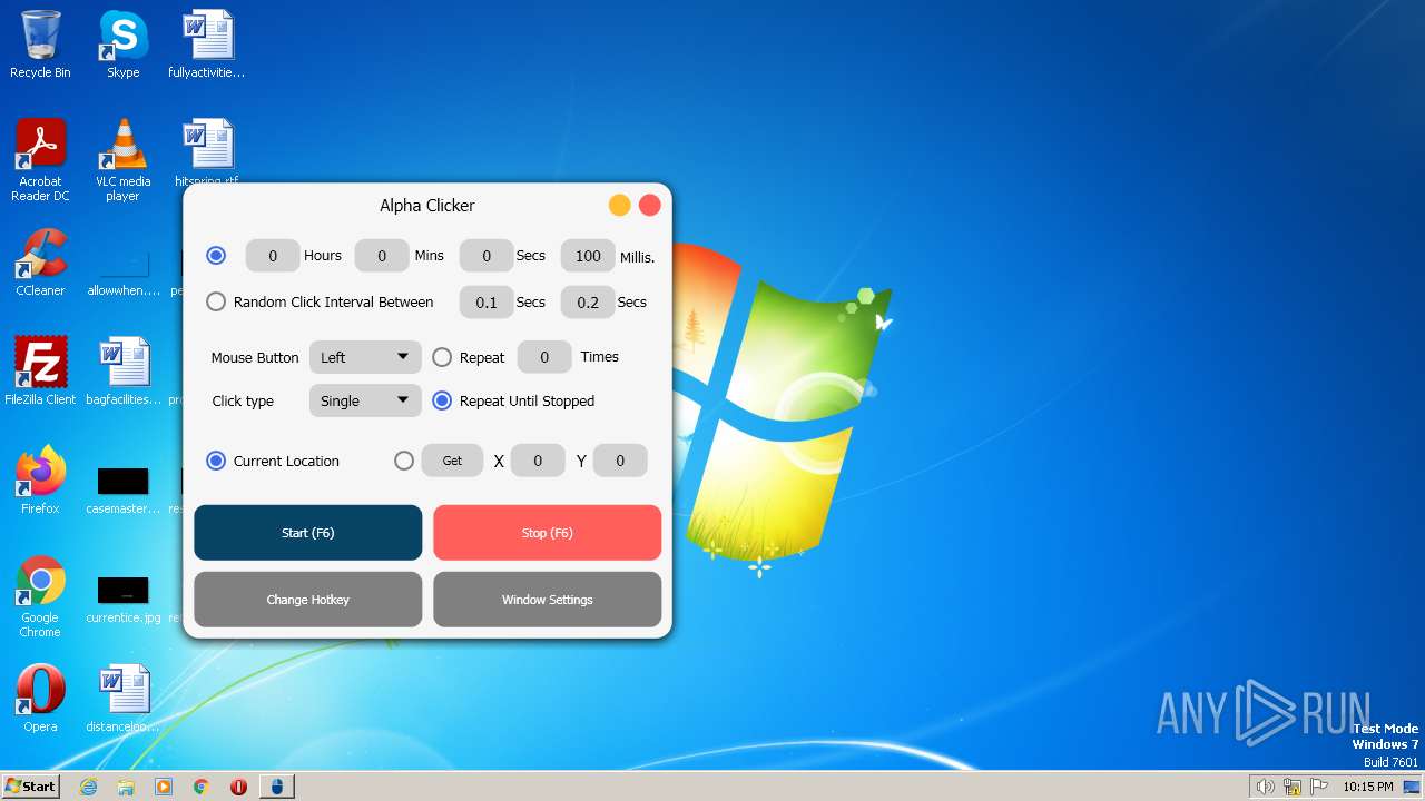 Malware analysis https://github.com/robiot/AlphaClicker/releases ...