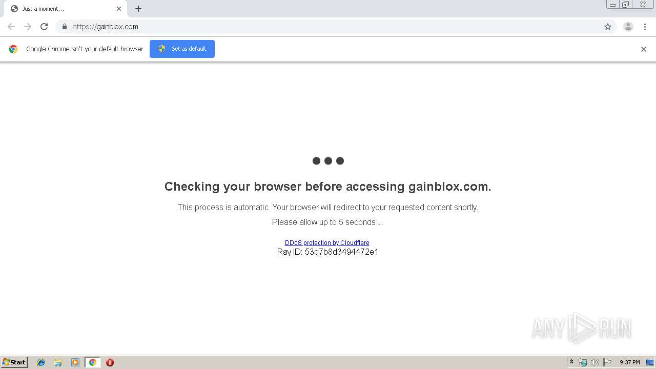 Http Gainblox Gg Any Run Free Malware Sandbox Online
