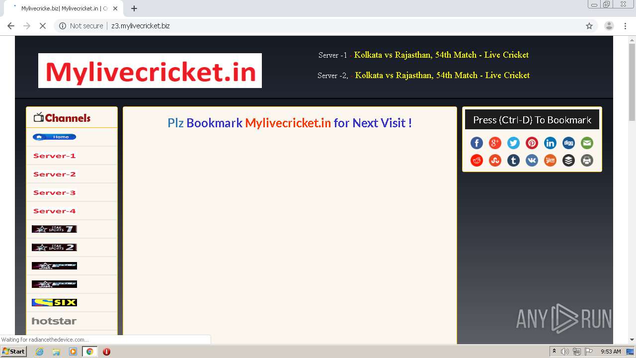 my live cricket in