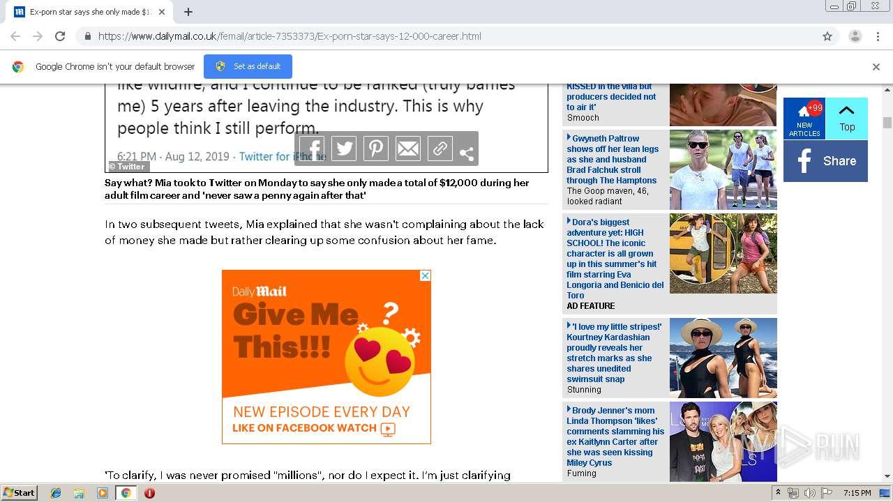 Malware analysis https://www.dailymail.co.uk/femail/article-7353373/Ex-porn-star-says-12-000-career.html  Malicious activity | ANY.RUN - Malware Sandbox Online