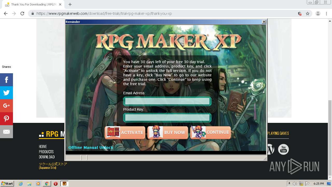 Free Trials, RPG Maker