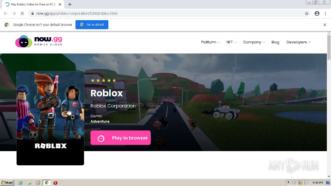https Now.gg Roblox - Play Roblox Instantly in Browser