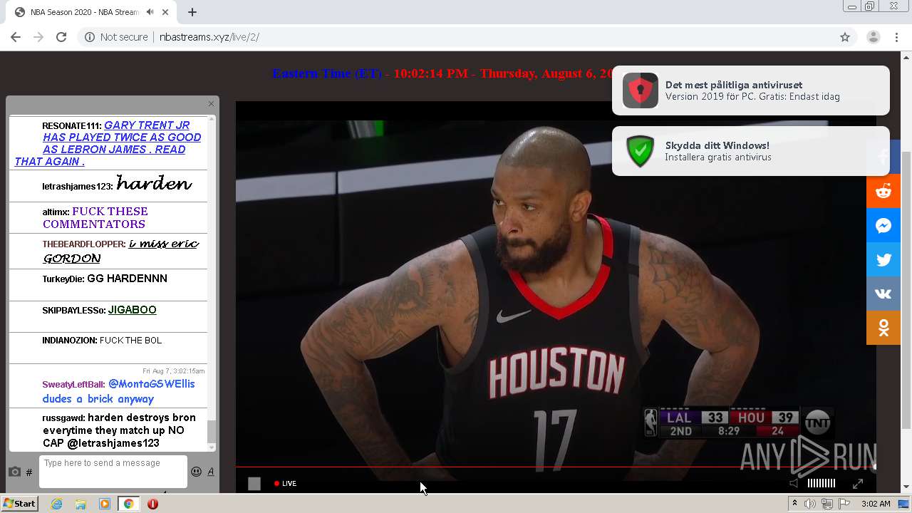 NBA Stream (NBAStream@) / X