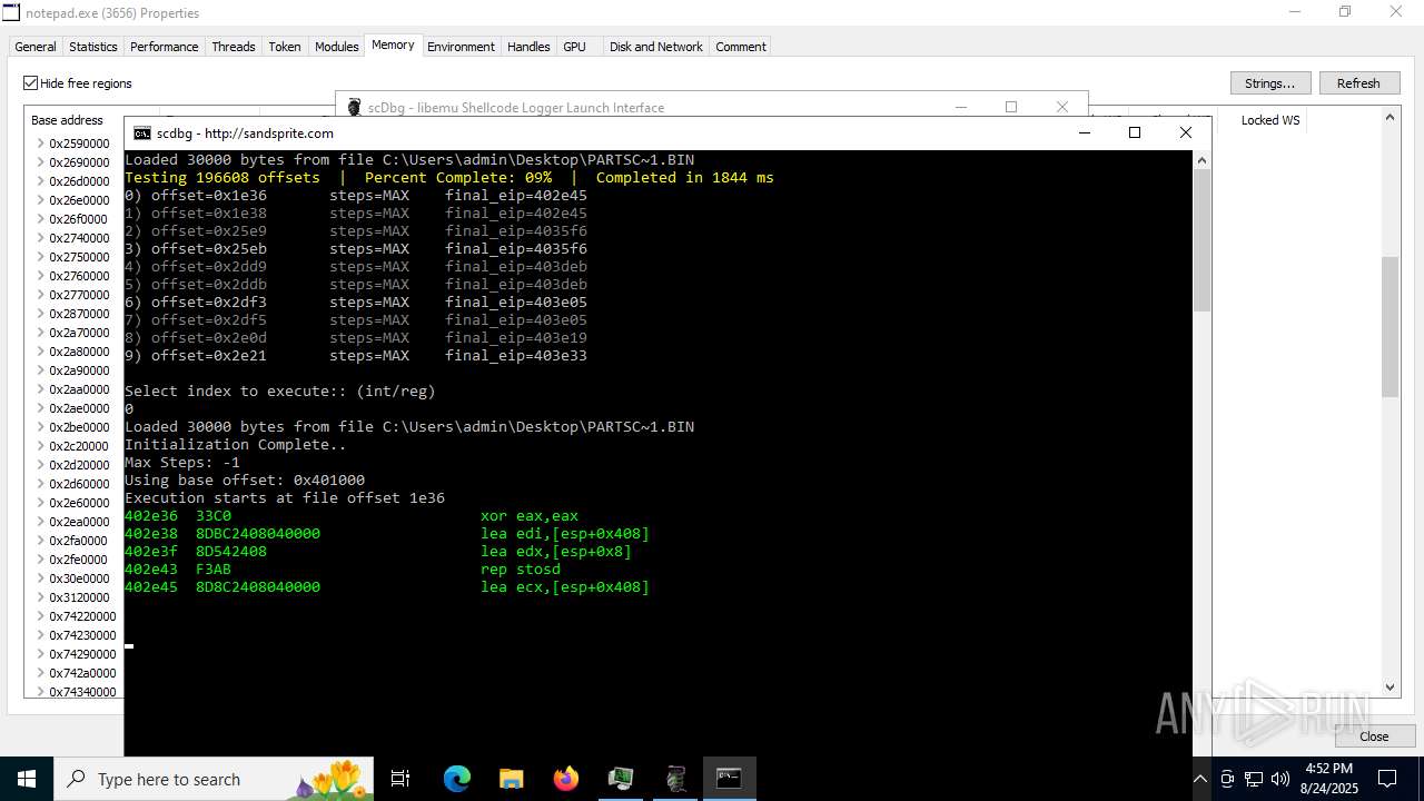 Malware analysis notepad.exe Malicious activity | ANY.RUN - Malware ...