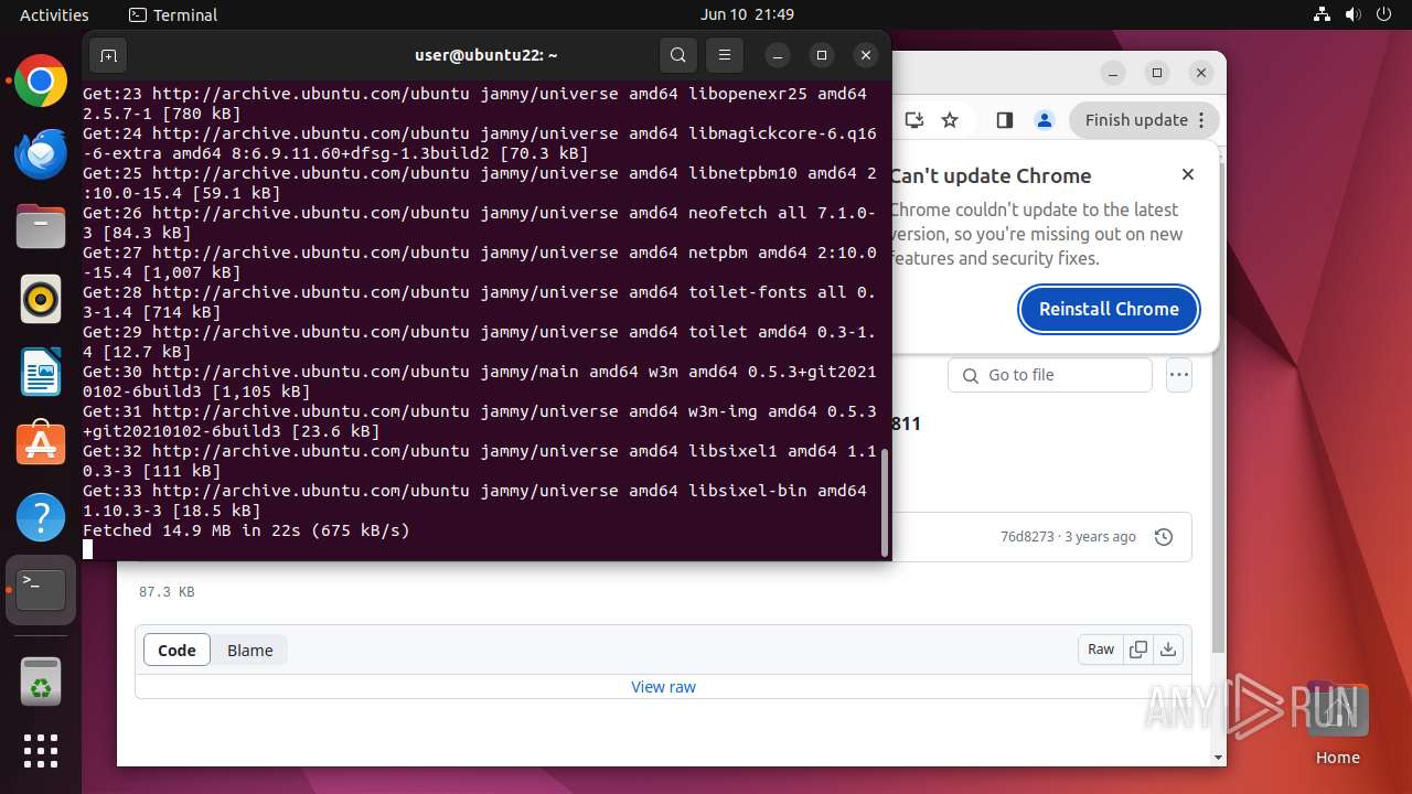 Malware analysis https://github.com/MalwareSamples/Linux-Malware ...