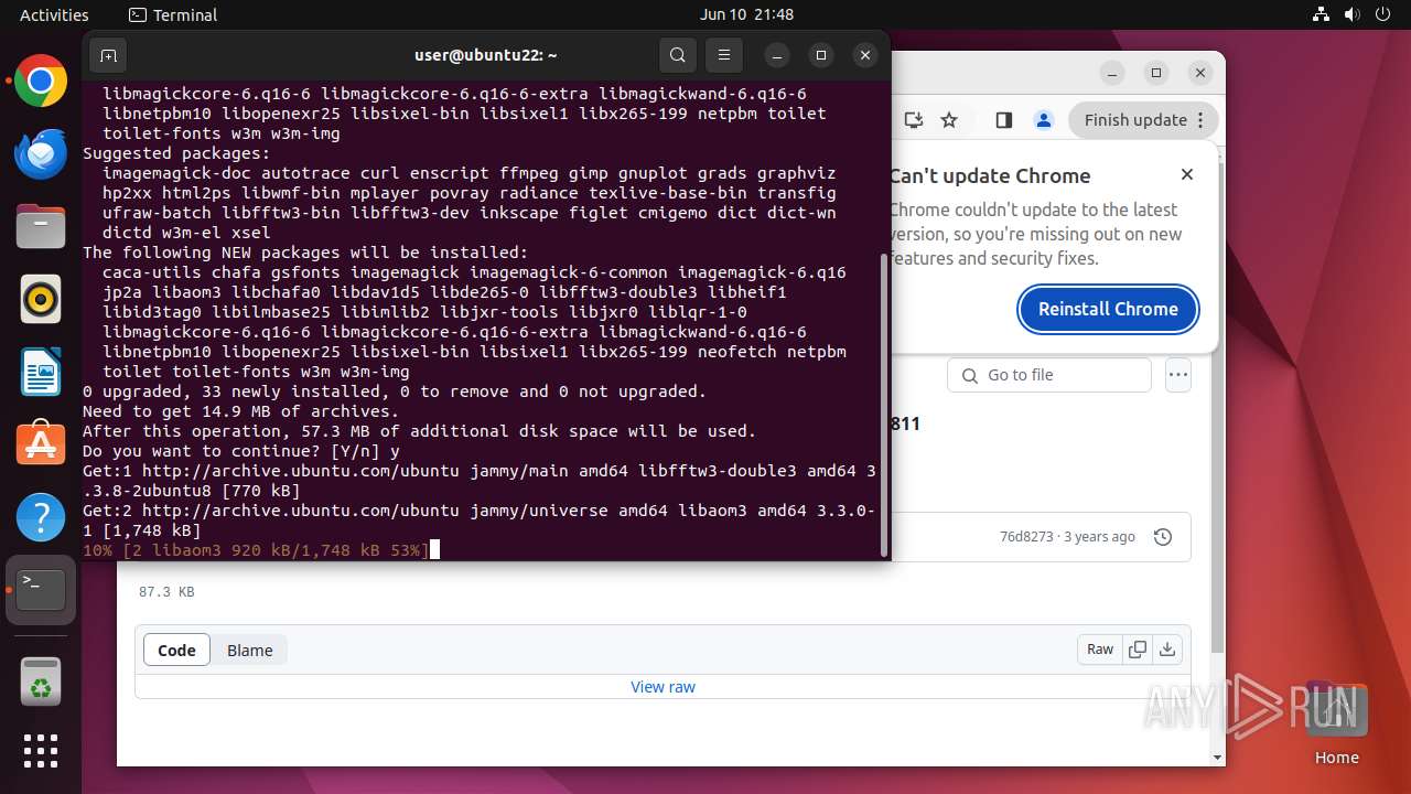 Malware analysis https://github.com/MalwareSamples/Linux-Malware ...