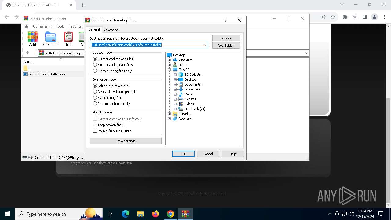 Malware analysis http://www.cjwdev.co.uk/Software/ADReportingTool ...