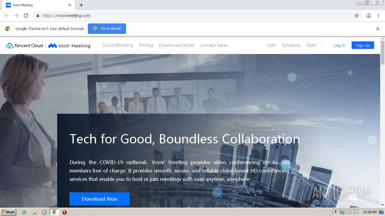 Voovmeeting Com Any Run Free Malware Sandbox Online