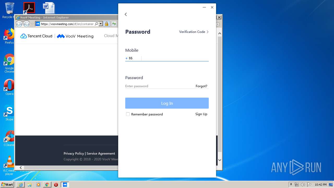 Voovmeeting Com Any Run Free Malware Sandbox Online