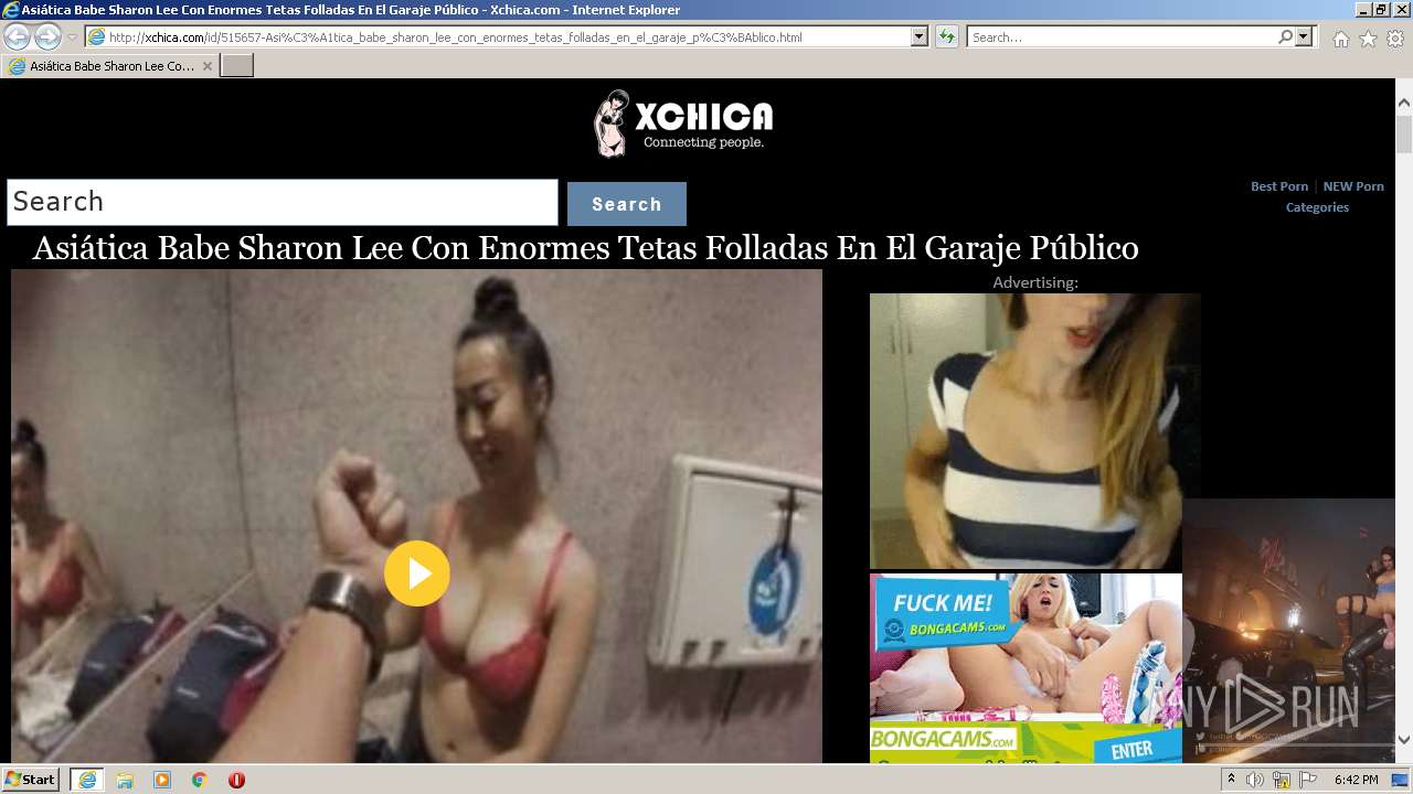 Malware analysis  http://xchica.com/idr/515657-Asiática_babe_sharon_lee_con_enormes_tetas_folladas_en_el_garaje_público  Malicious activity | ANY.RUN - Malware Sandbox Online