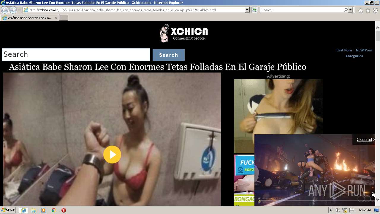 Malware analysis  http://xchica.com/idr/515657-Asiática_babe_sharon_lee_con_enormes_tetas_folladas_en_el_garaje_público  Malicious activity | ANY.RUN - Malware Sandbox Online