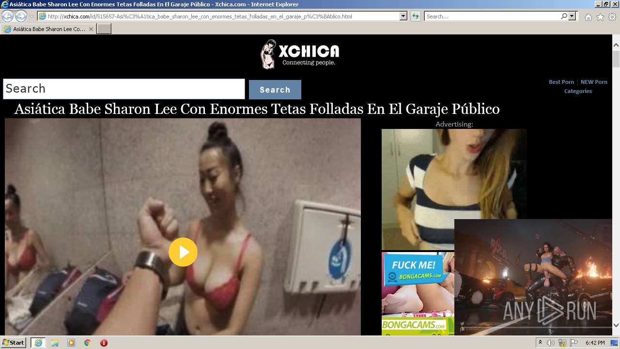 Malware analysis  http://xchica.com/idr/515657-Asiática_babe_sharon_lee_con_enormes_tetas_folladas_en_el_garaje_público  Malicious activity | ANY.RUN - Malware Sandbox Online