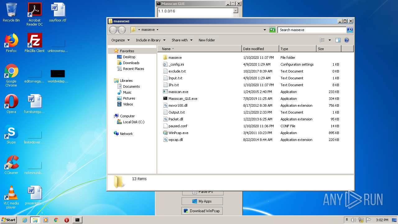 winpcap start driver manually