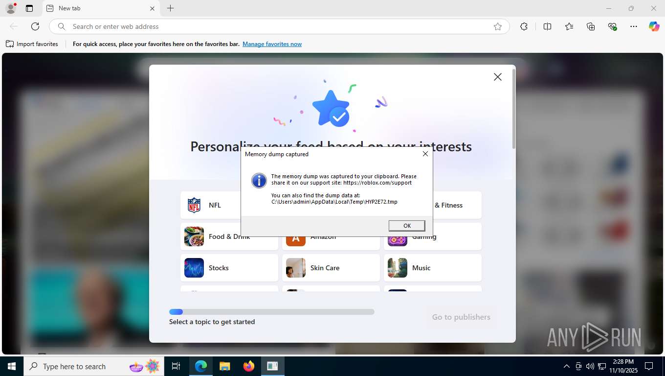 screenshot