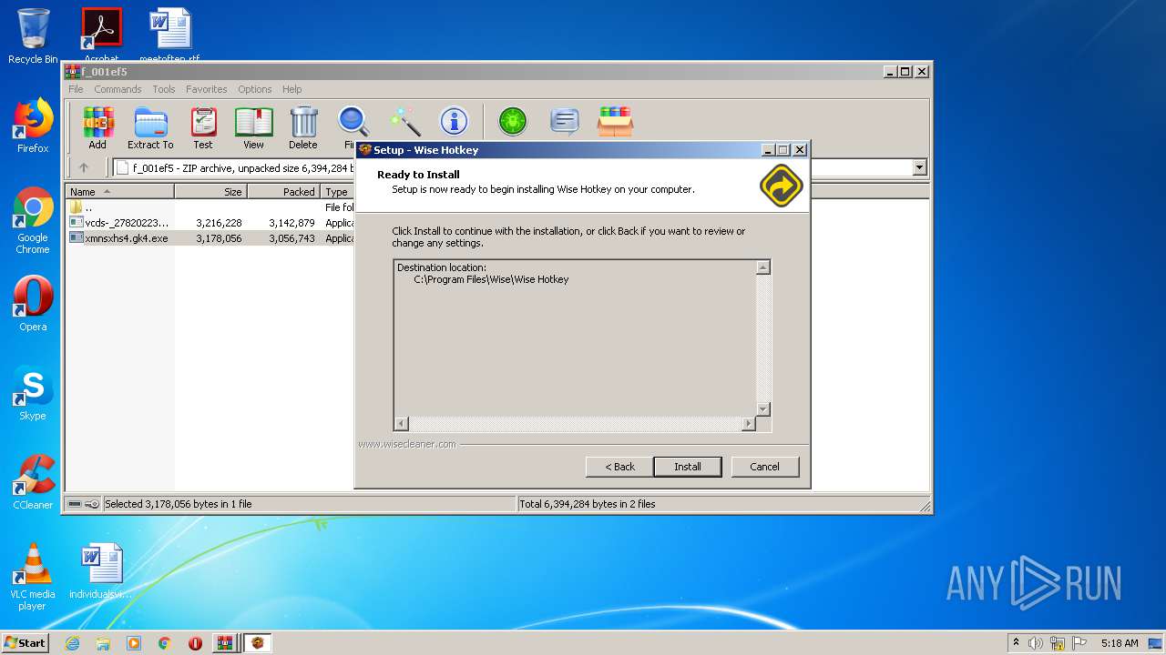 extract wise installer exe