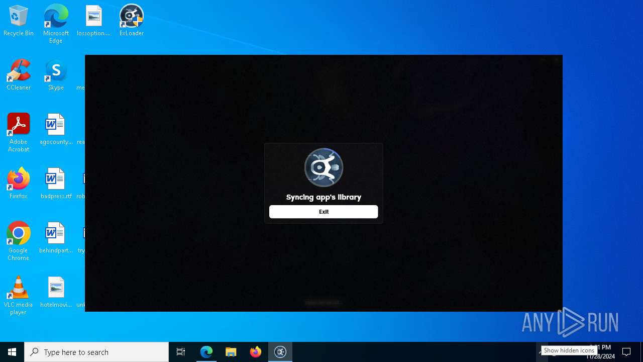 Malware analysis https://en.exloader.net/ Malicious activity | ANY.RUN ...