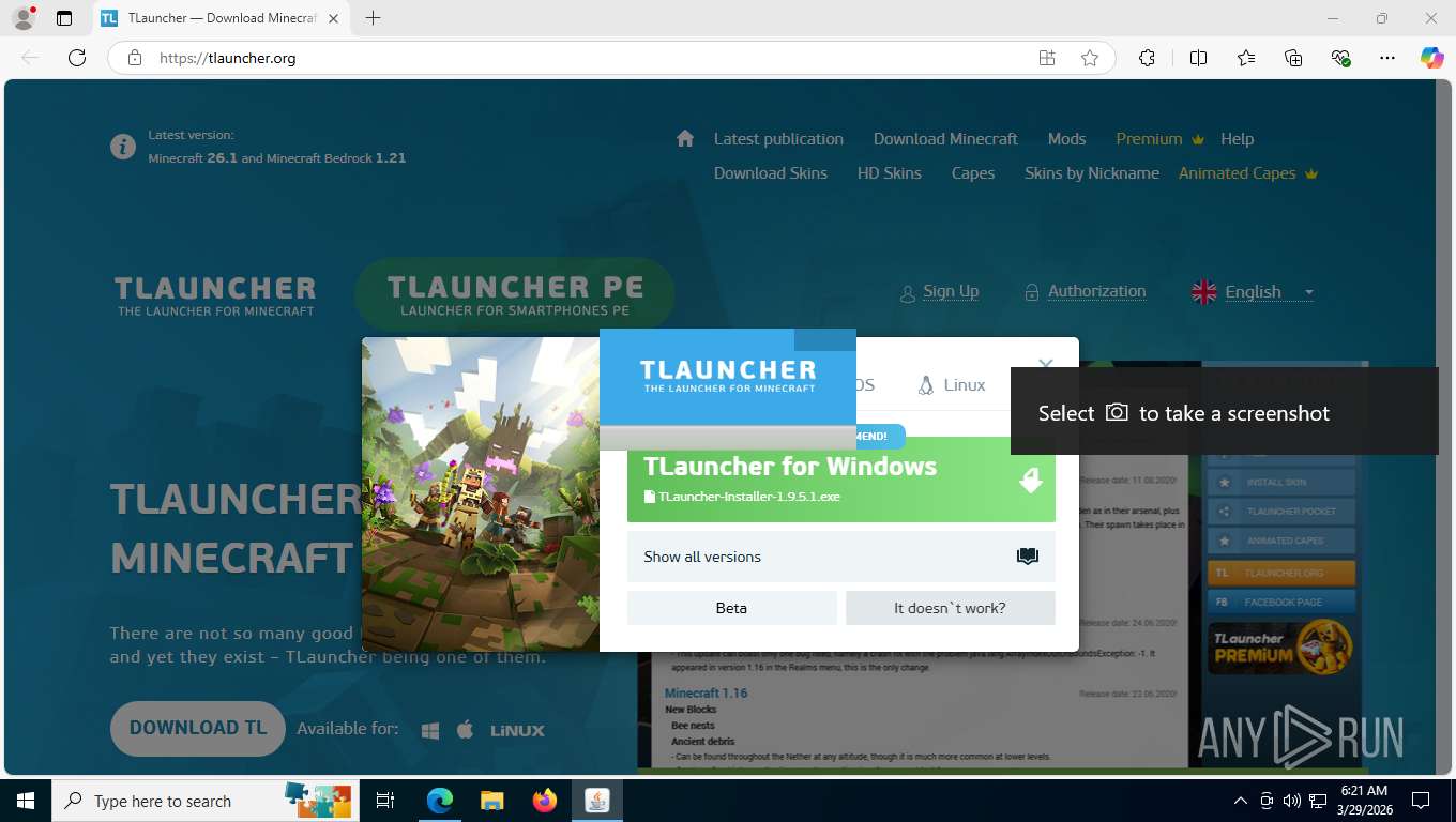 screenshot