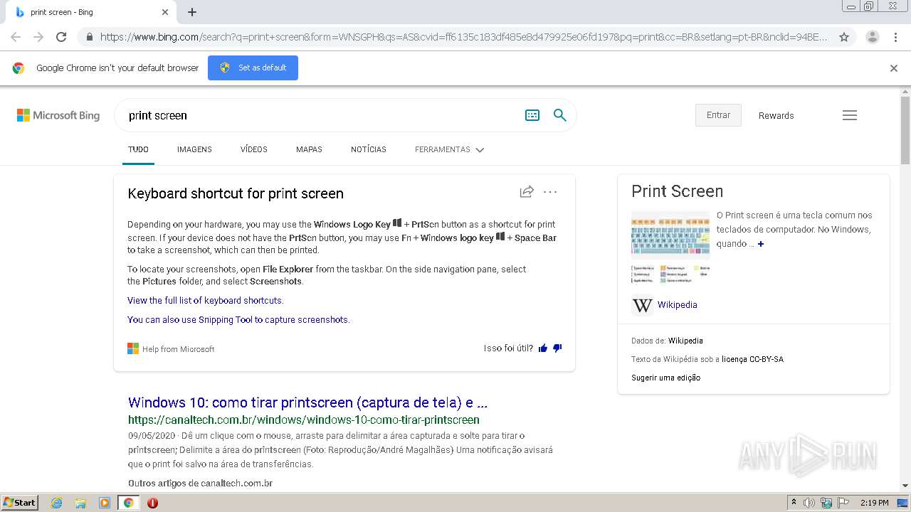 Malware analysis https://www.bing.com/search?q=print+screen&form=WNSGPH ...