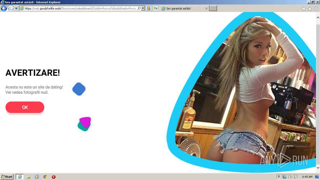 Acesta nu este un site de dating