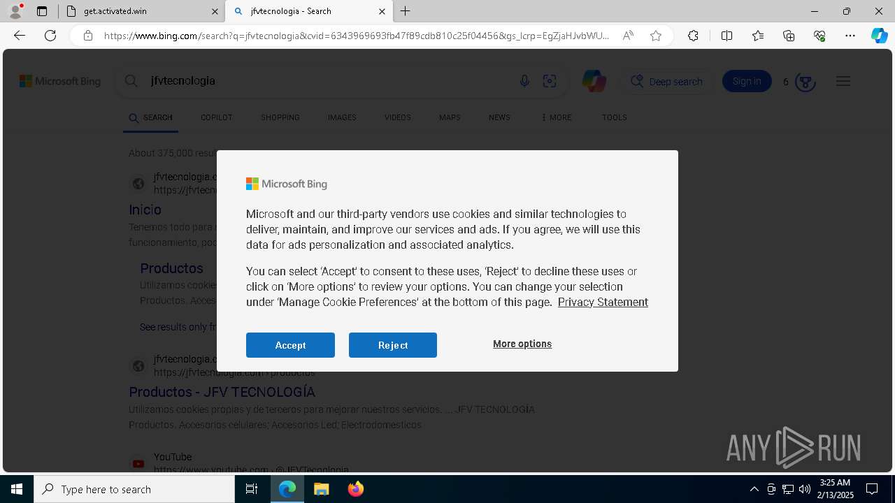 Malware analysis https://get.activated.win Malicious activity | ANY.RUN ...