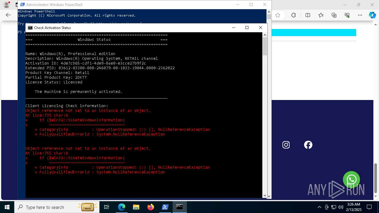 Malware analysis https://get.activated.win Malicious activity | ANY.RUN ...