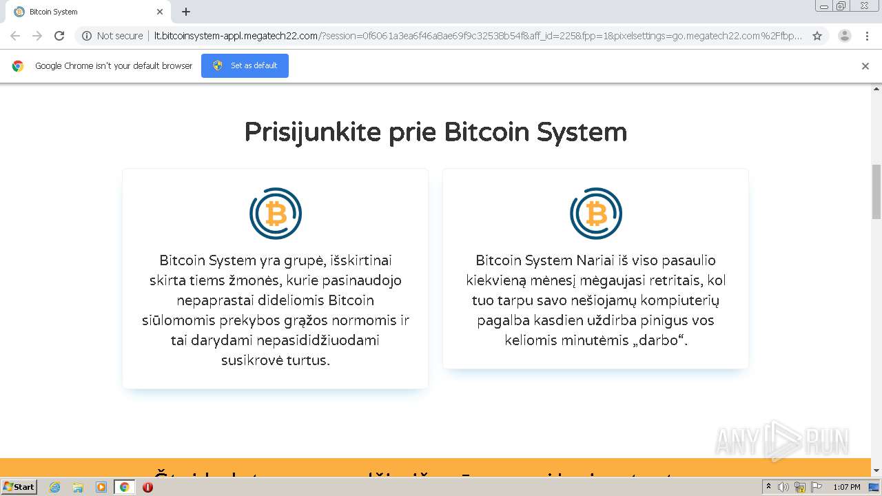btc pagalba
