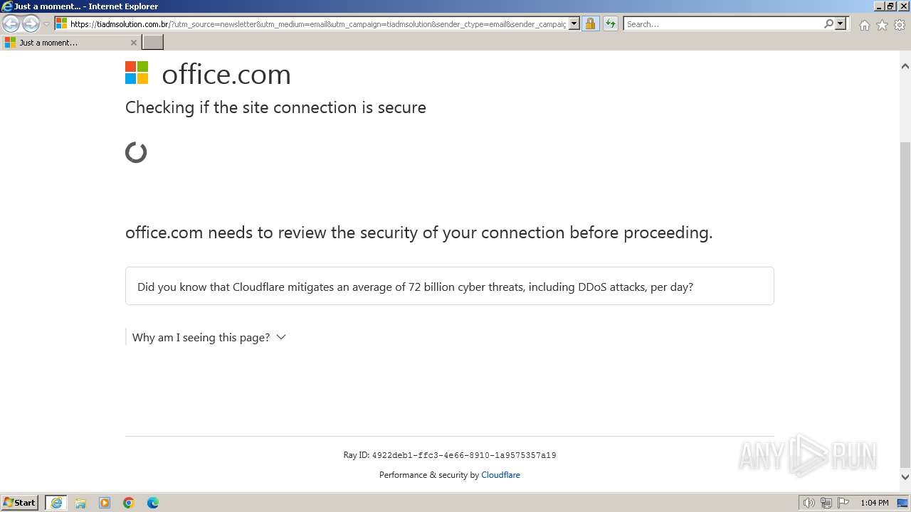Malware analysis https://eur03.safelinks.protection.outlook.com/?url ...