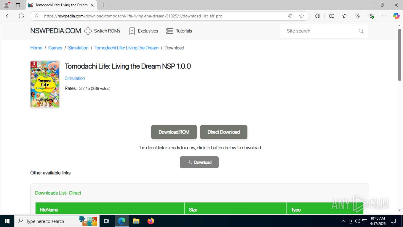 screenshot