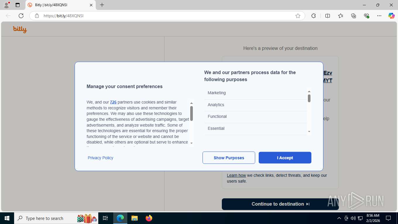 Malware analysis https://bit.ly/48XQNSI No threats detected | ANY.RUN ...
