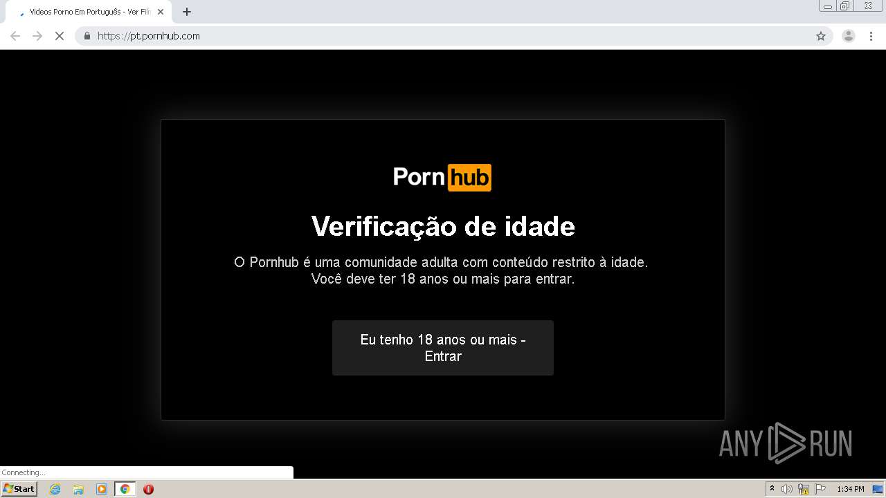Malware analysis http://pt.pornhub.com/ Malicious activity | ANY.RUN -  Malware Sandbox Online