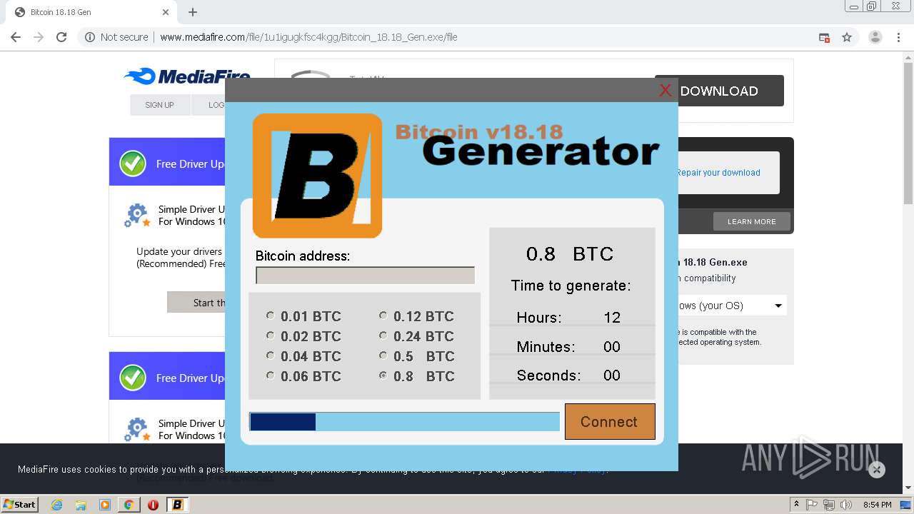 Malware analysis https://uptodownapk.net/bitcoin-generator-software  Malicious activity | ANY.RUN - Malware Sandbox Online