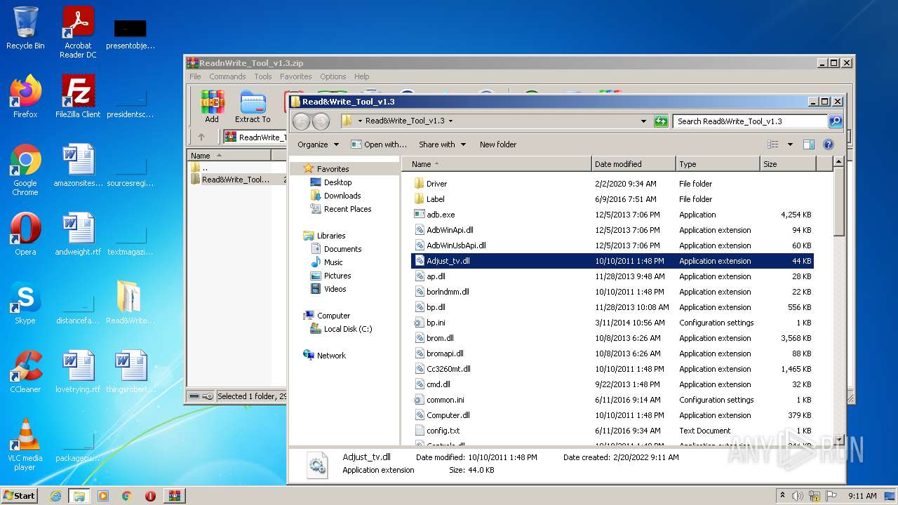 Malware Analysis ReadnWrite_Tool_v1.3.Zip Malicious Activity | ANY.