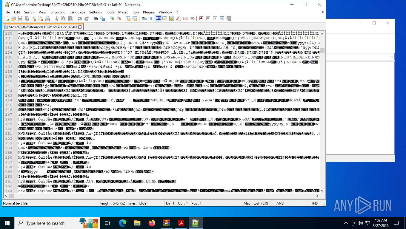 Malware analysis MDE_File_Sample ...