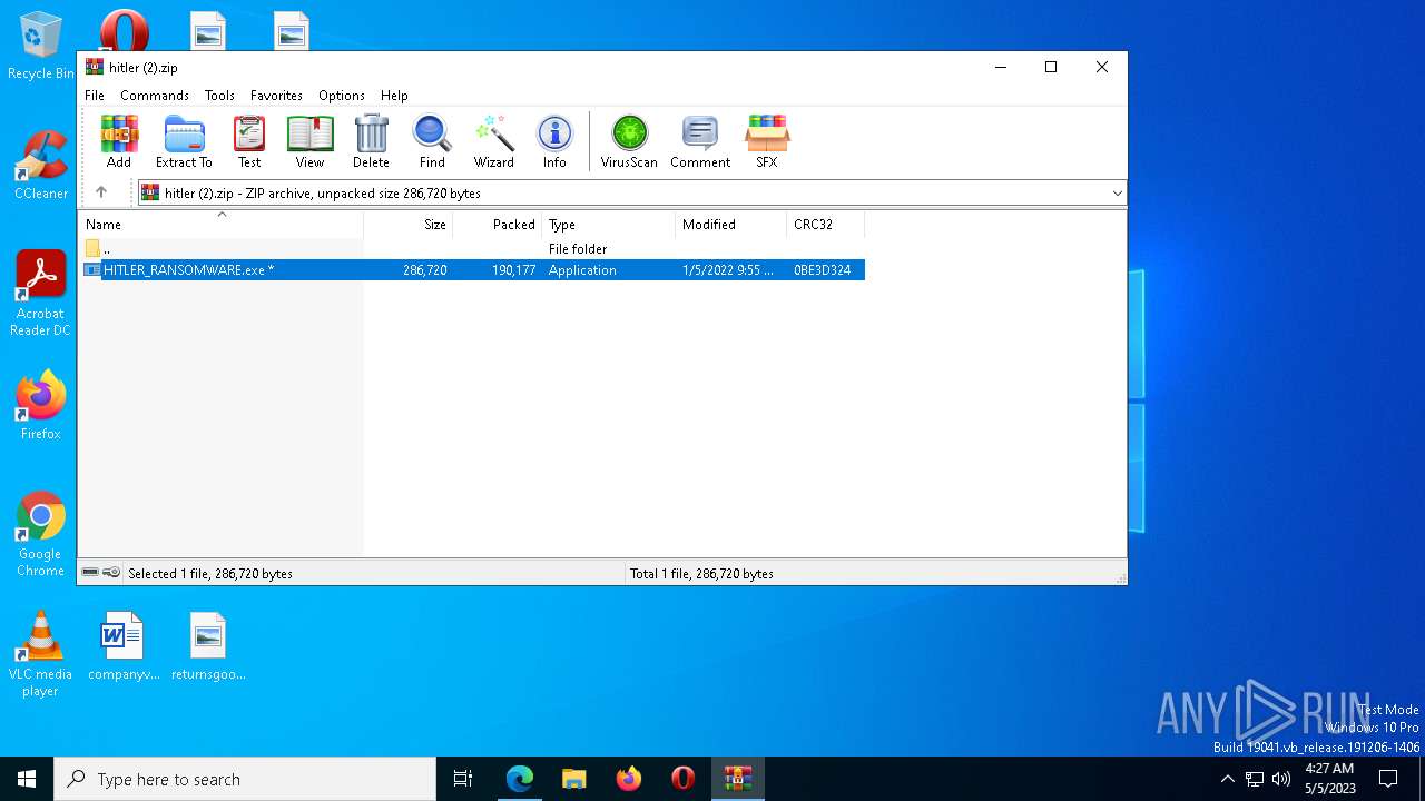 Malware analysis https://github.com/Semkyy/Semkys-Malware-Repository ...